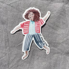 Sticker Let your heart sing von Hannahs Firlefanz