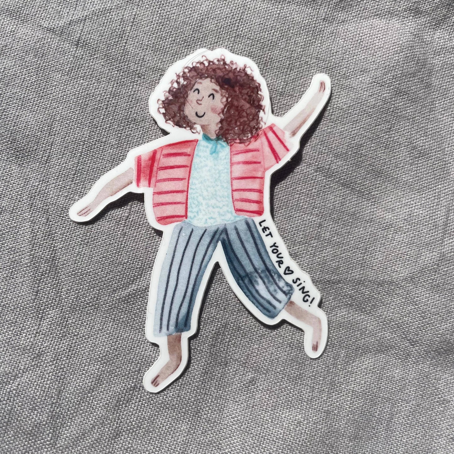 Sticker - Let your heart sing 