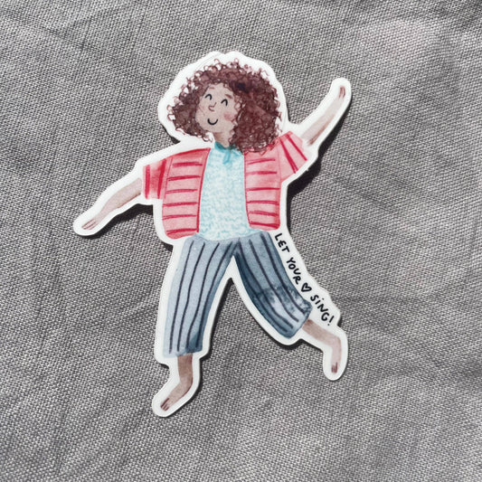 Sticker - Let your heart sing 