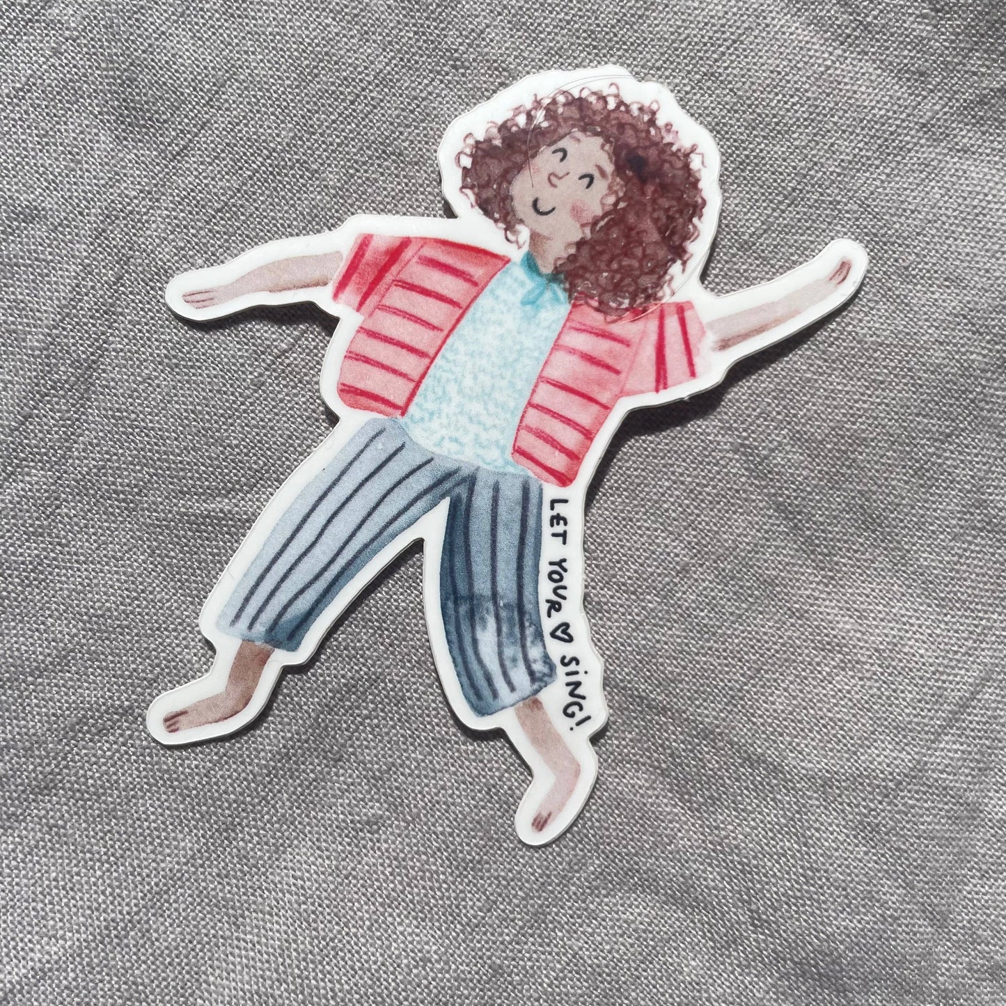 Sticker - Let your heart sing 