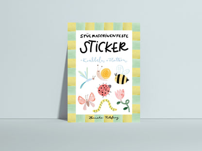 Stickerbogen - Insekten 