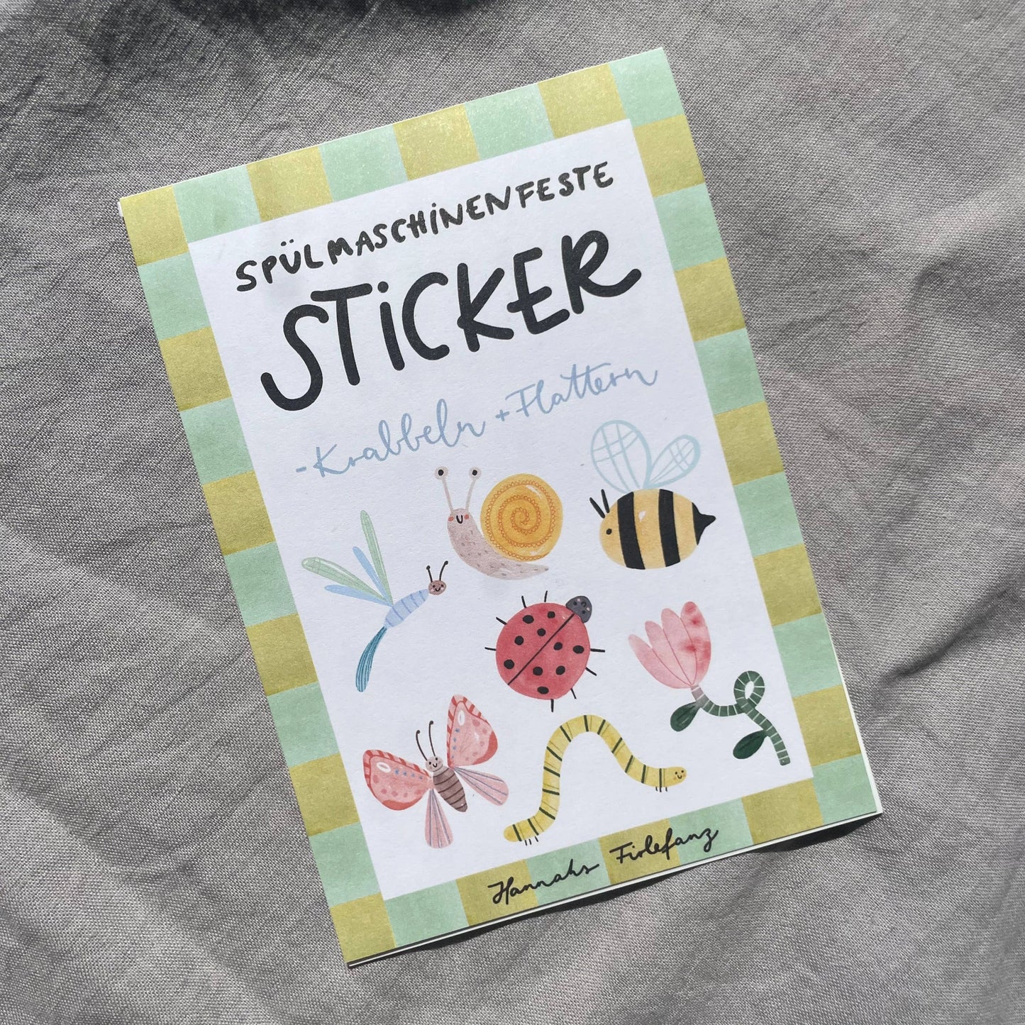 Stickerbogen - Insekten 