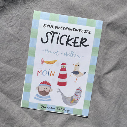 Stickerbogen - Meer