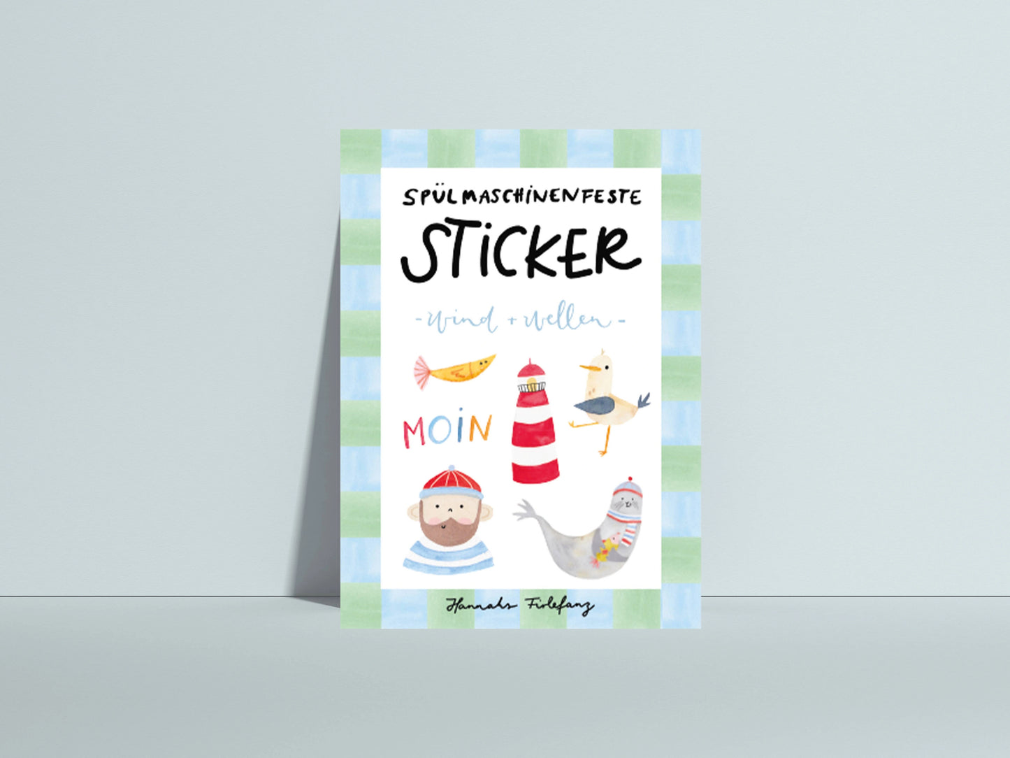Stickerbogen - Meer