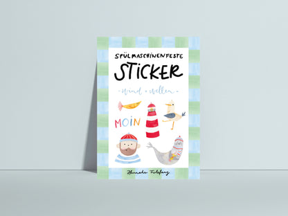 Stickerbogen - Meer