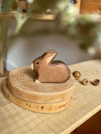 Holzfigur Hase klein von HolzWald, Foto