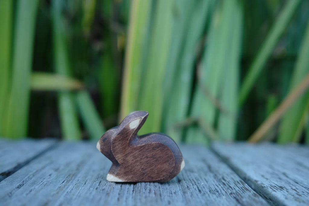 Holzfigur Hase klein von HolzWald, Foto