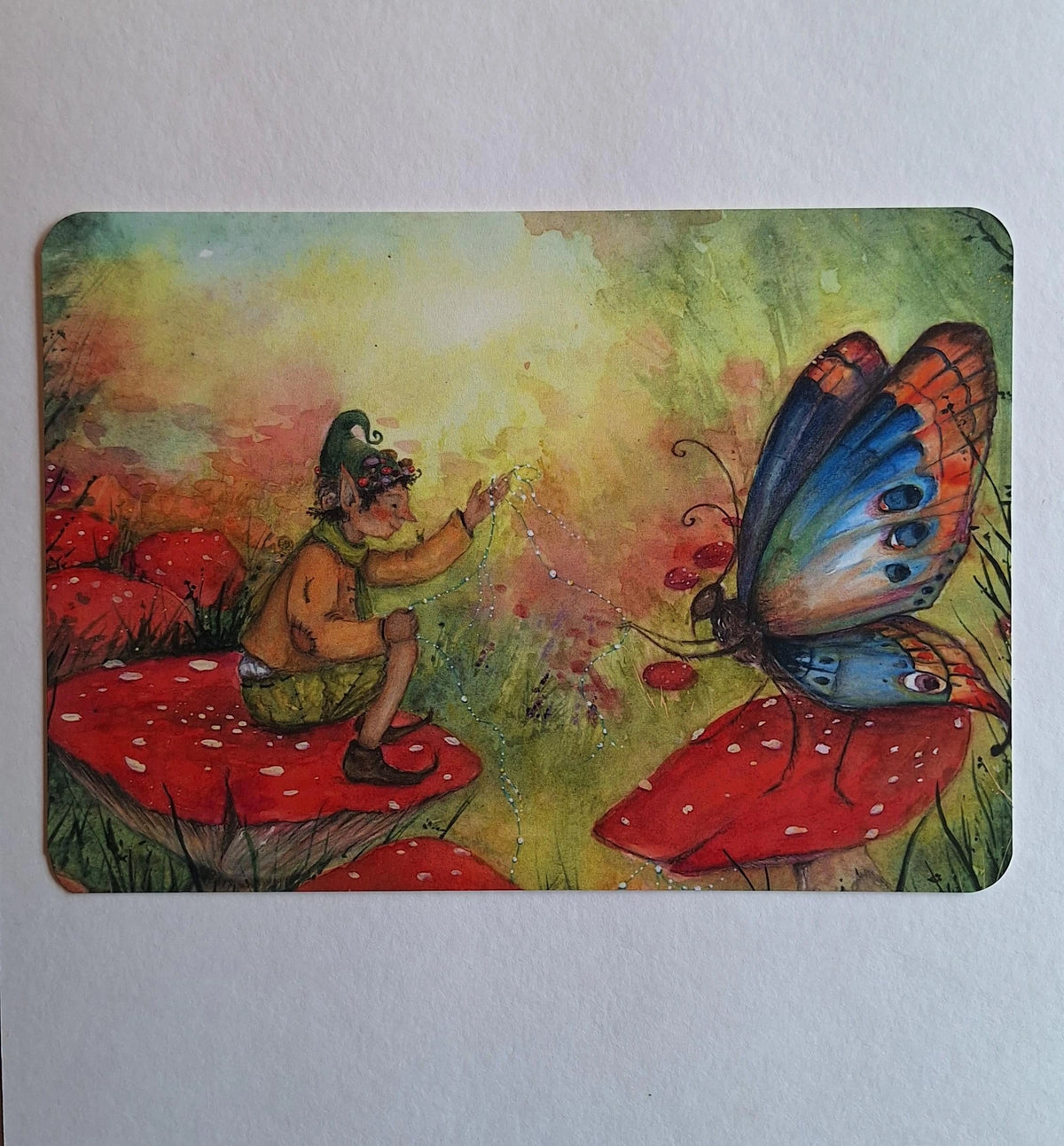 Kunstdruck Herbsttraum von Anne Gies A5, Ansicht 2