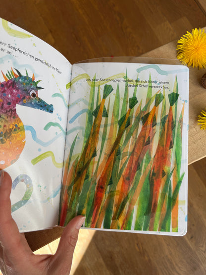 Herr Seepferdchen mit Folienseiten - Eric Carle