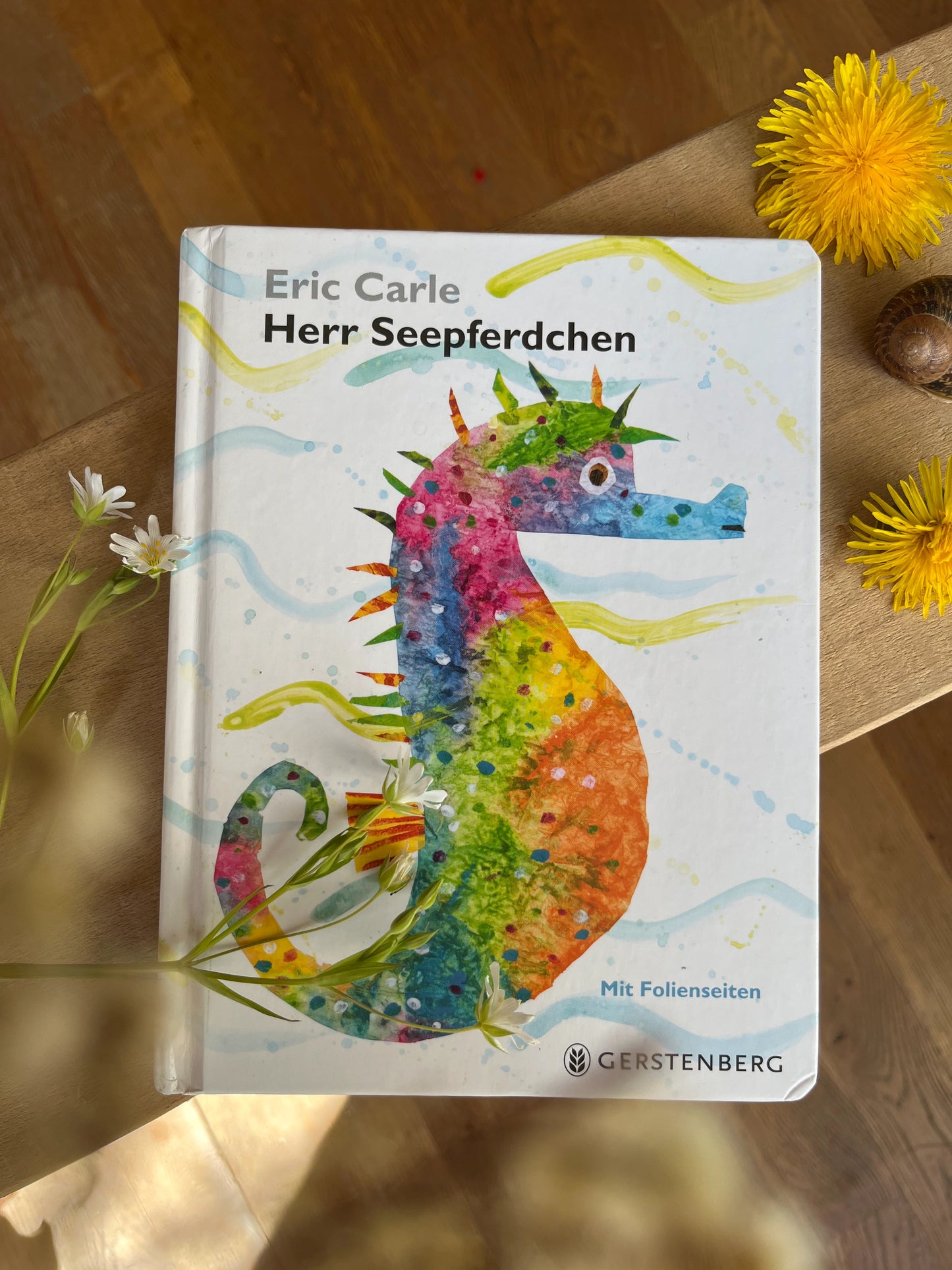 Herr Seepferdchen mit Folienseiten - Eric Carle