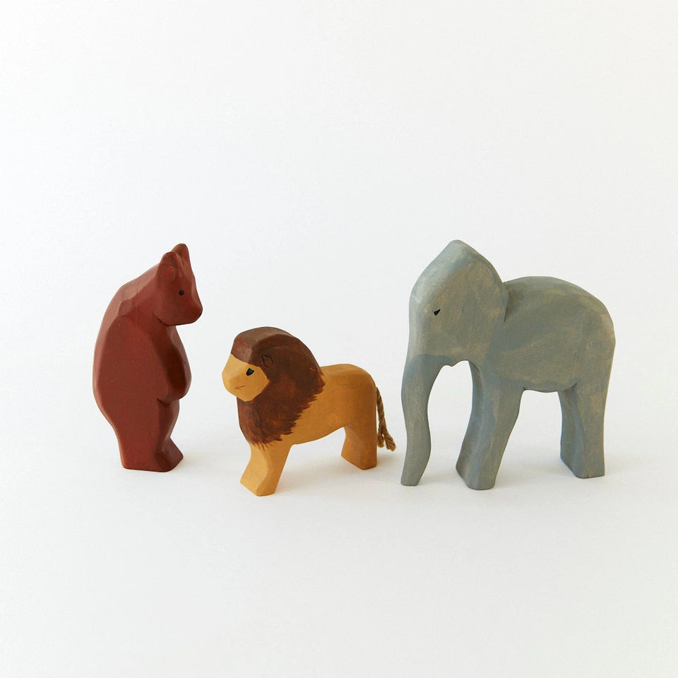 Sarah's Silks - Elefant aus Holz