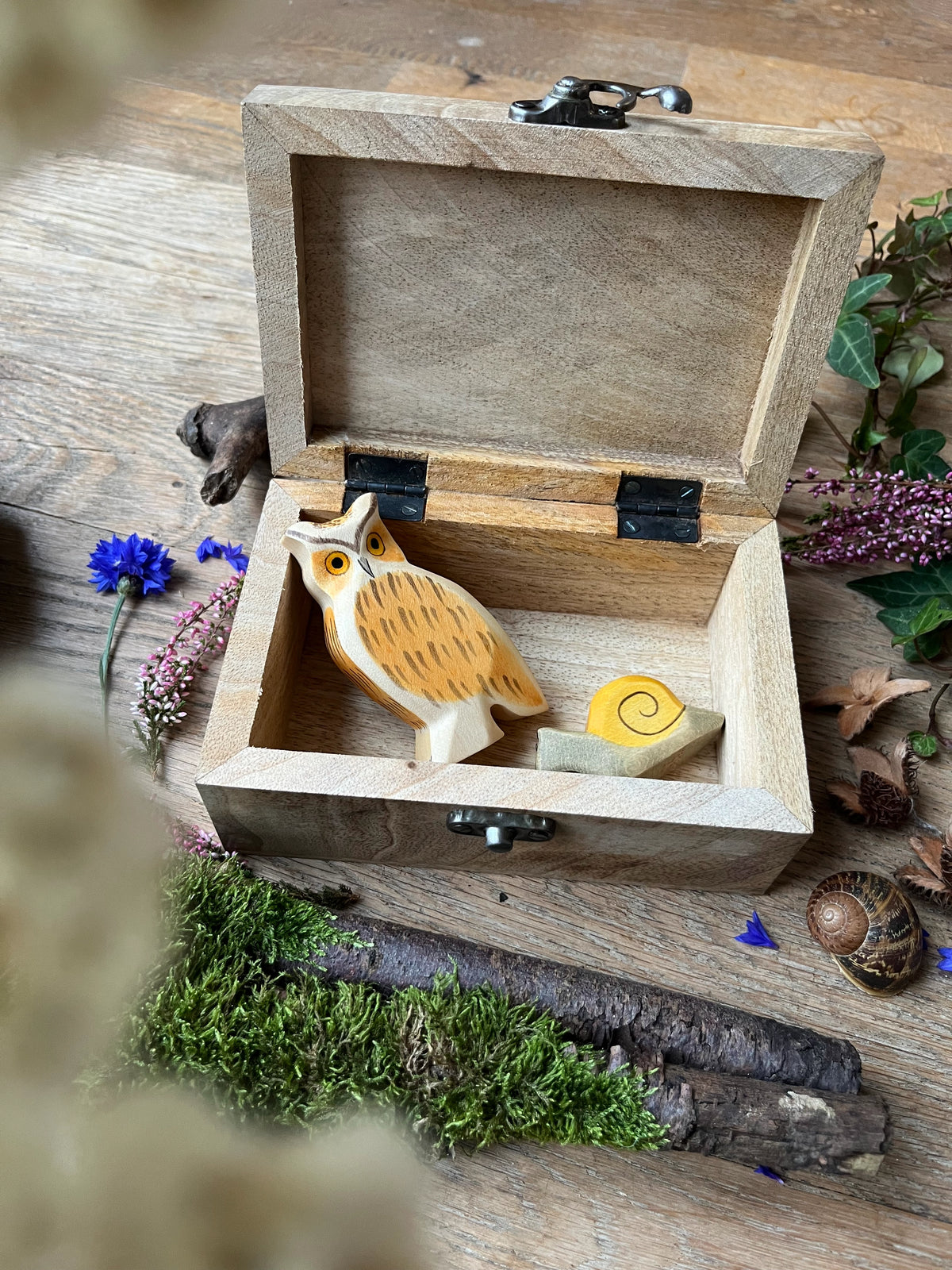 Kästchen Mondphasen aus Mangoholz von El Puente, Ansicht 9