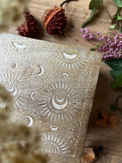 Kästchen - Mondphasen