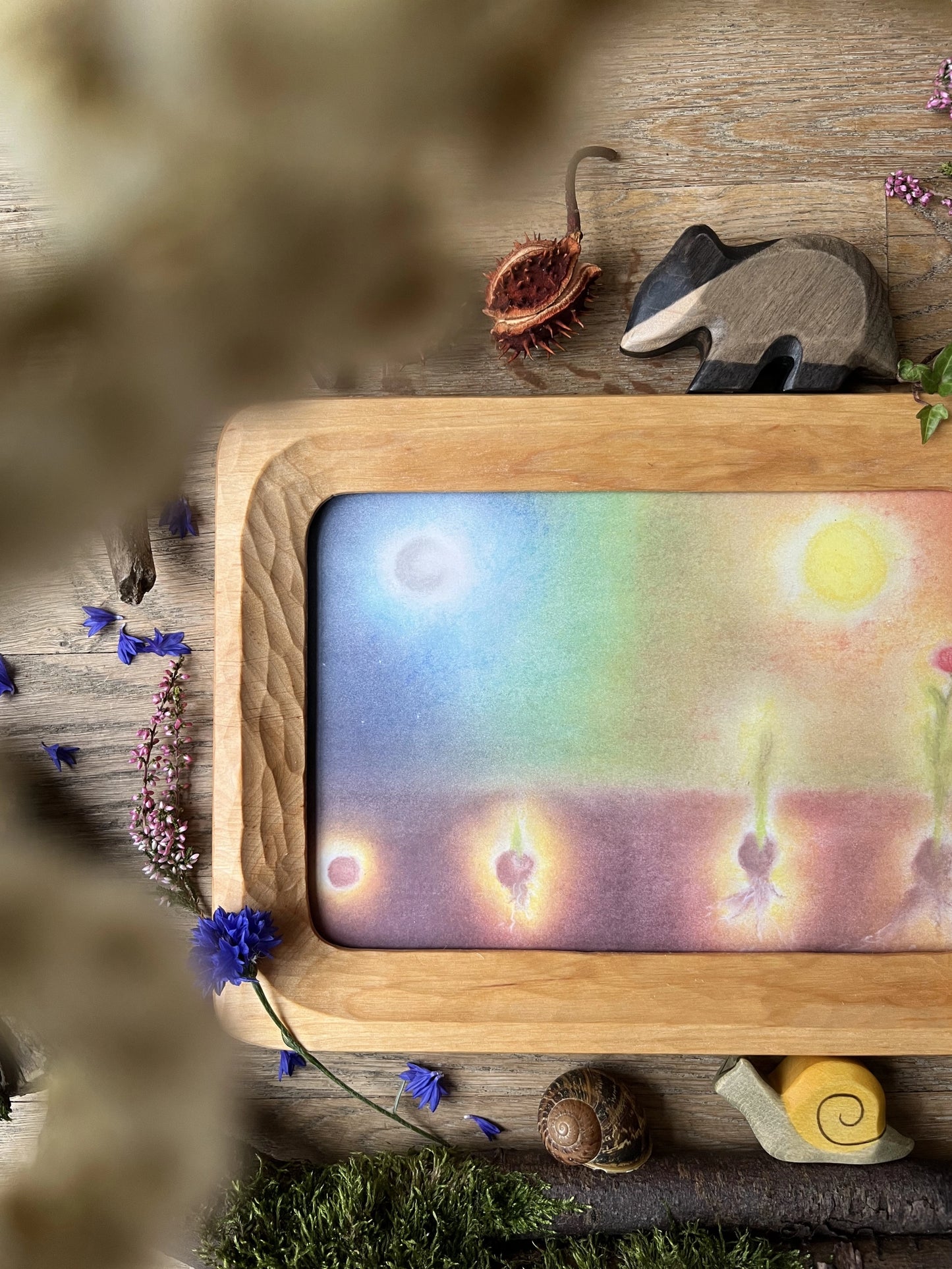 Bilderrahmen A5 - hängend für Quer- und Hochformate