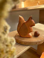 Holzfigur Eichhörnchen von HolzWald, Foto
