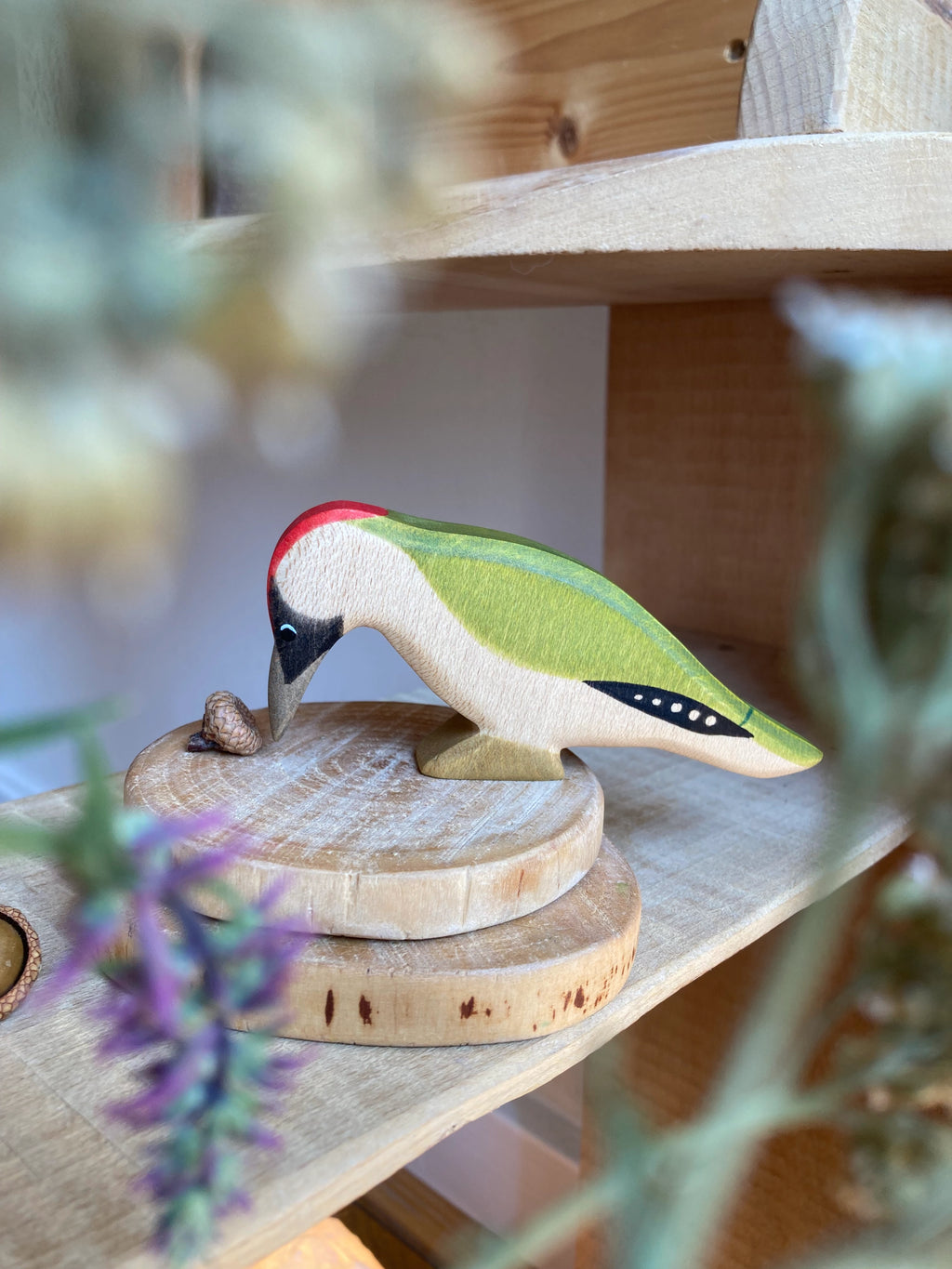 Holzfigur Grünspecht von HolzWald, Foto
