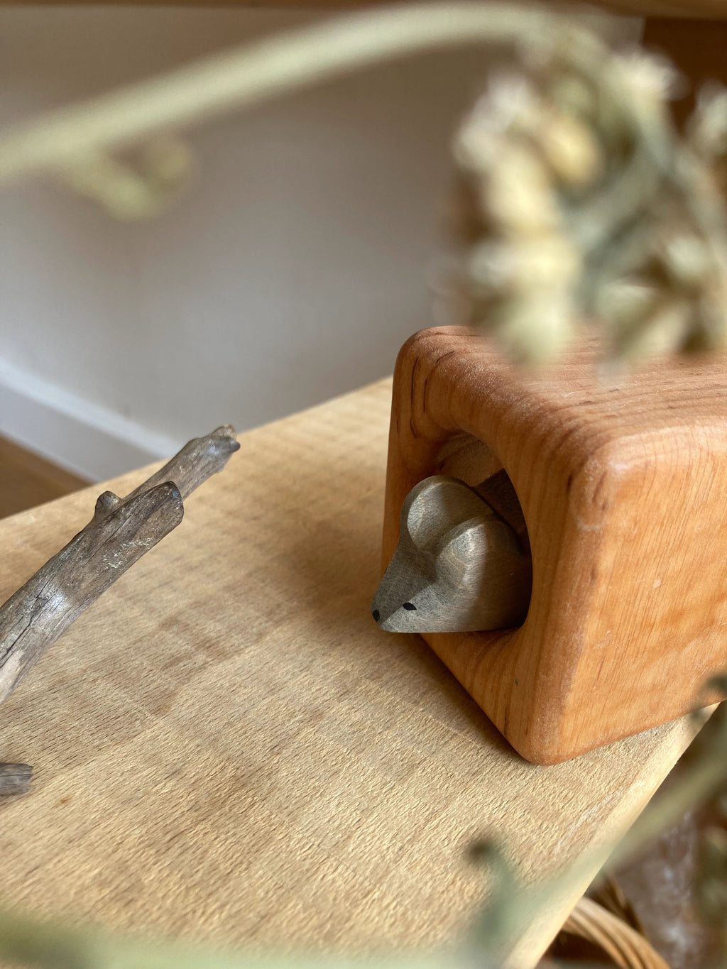 Holzfigur Maus von HolzWald, Foto