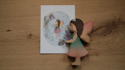 HolzWald Maya Fee + Postkarte