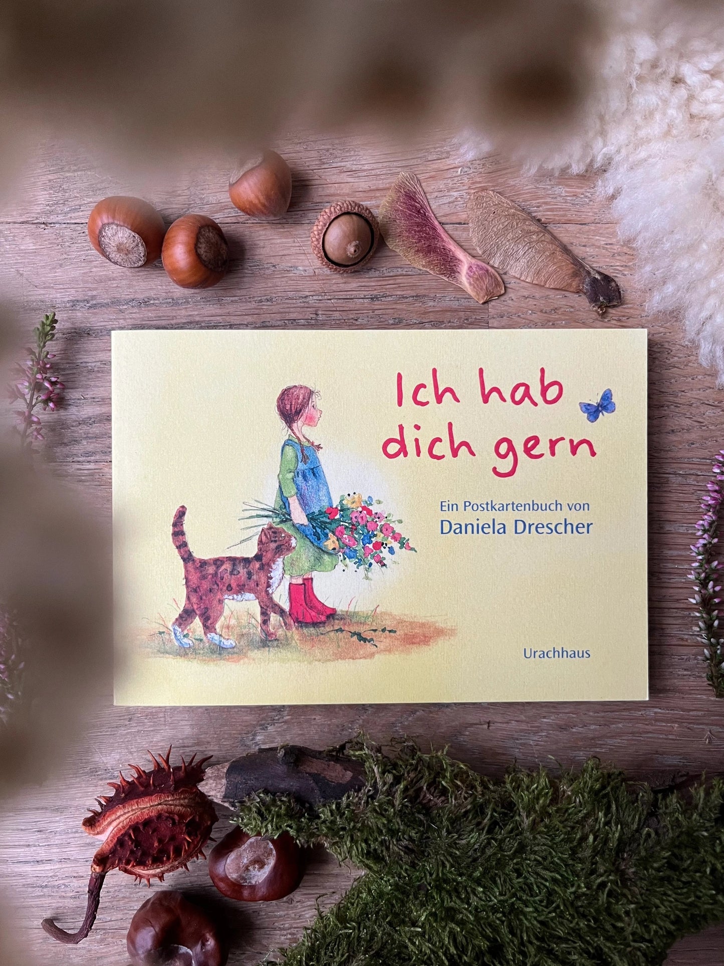 Postkartenbuch Ich hab dich gern