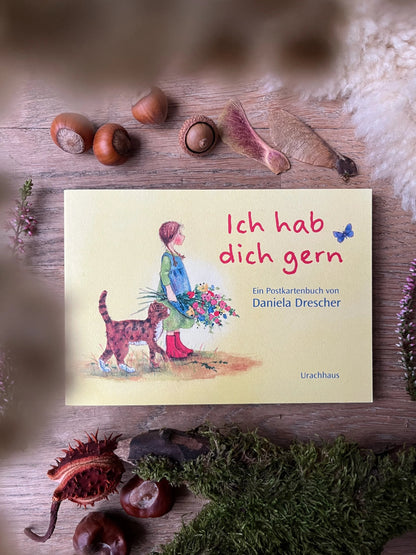 Postkartenbuch Ich hab dich gern