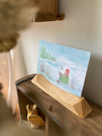Kartenhalter Classic aus Erle für Postkarten A6 von Decor Spielzeug, Foto
