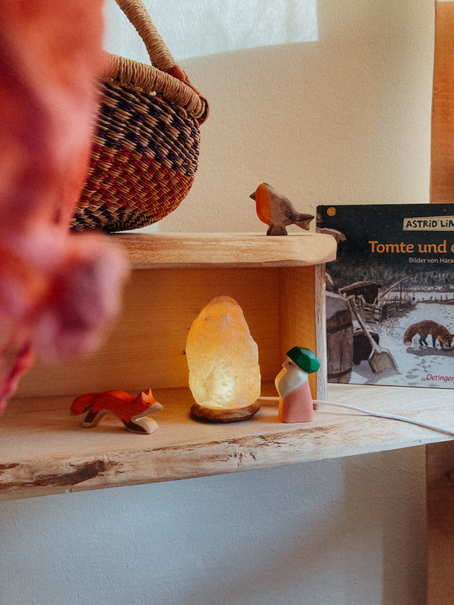 Salzlampe Natur USB