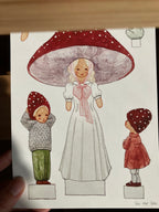 Bastelbogen Pilzmutter mit Kindern von Tall Hat Tales, Ansicht 4