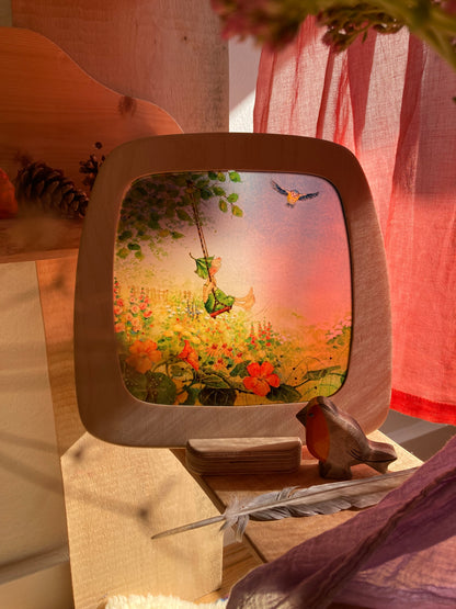 Motiv Giesbert hört das Gras wachsen - Schaukel