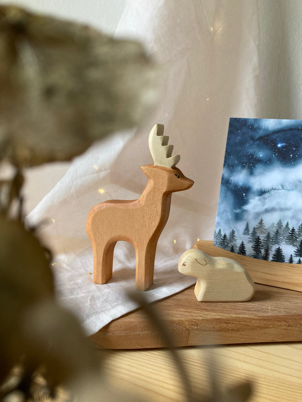 Holzfigur Rehbock von HolzWald, Foto