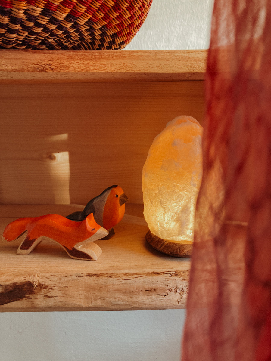 Salzlampe Natur USB
