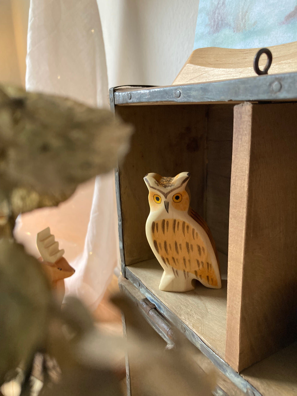Holzfigur Uhu von HolzWald, Foto