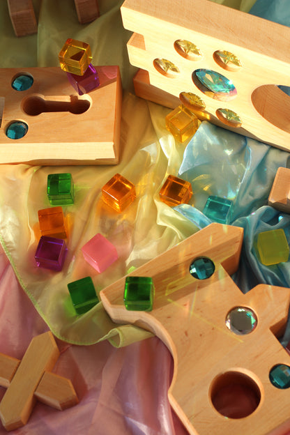 Bauspiel - Kleines Märchenschloss 10 Teile