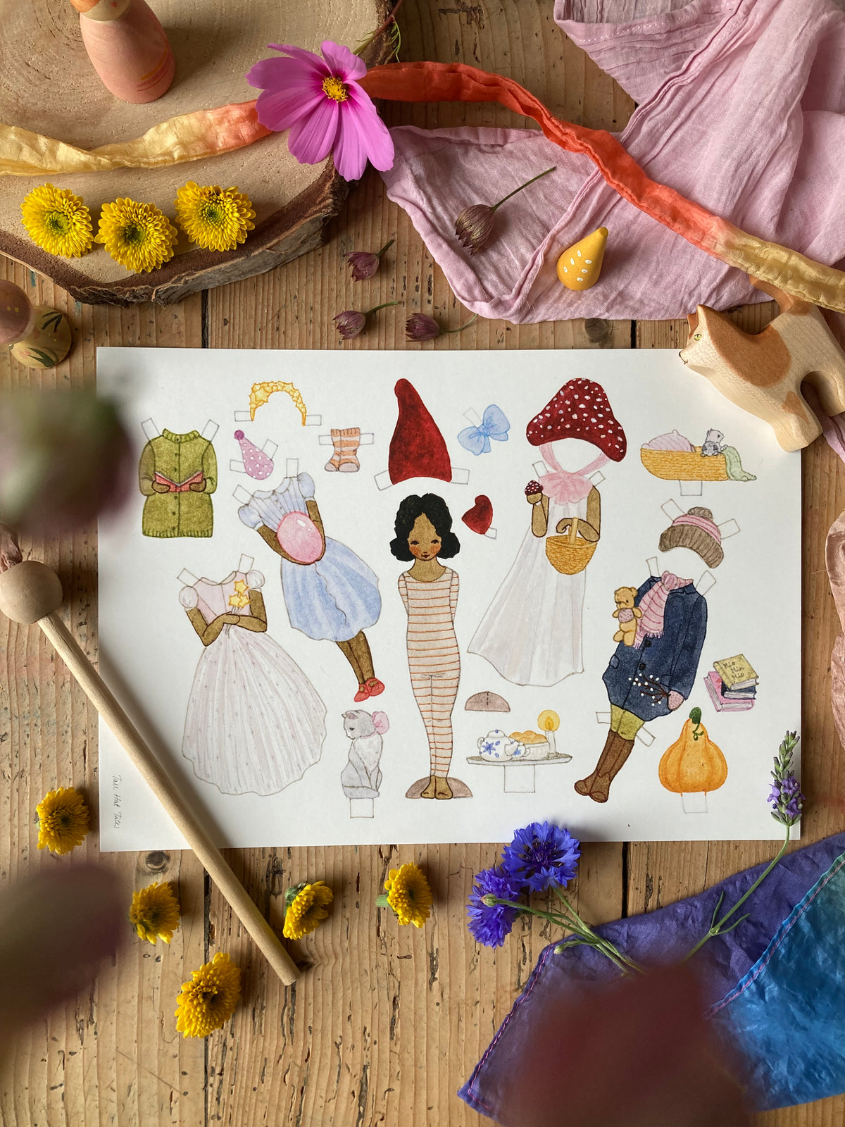 Ankleidepuppe Iben von Tall Hat Tales, Ansicht 19