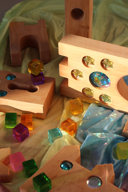 Bauspiel - Kleines Märchenschloss 10 Teile