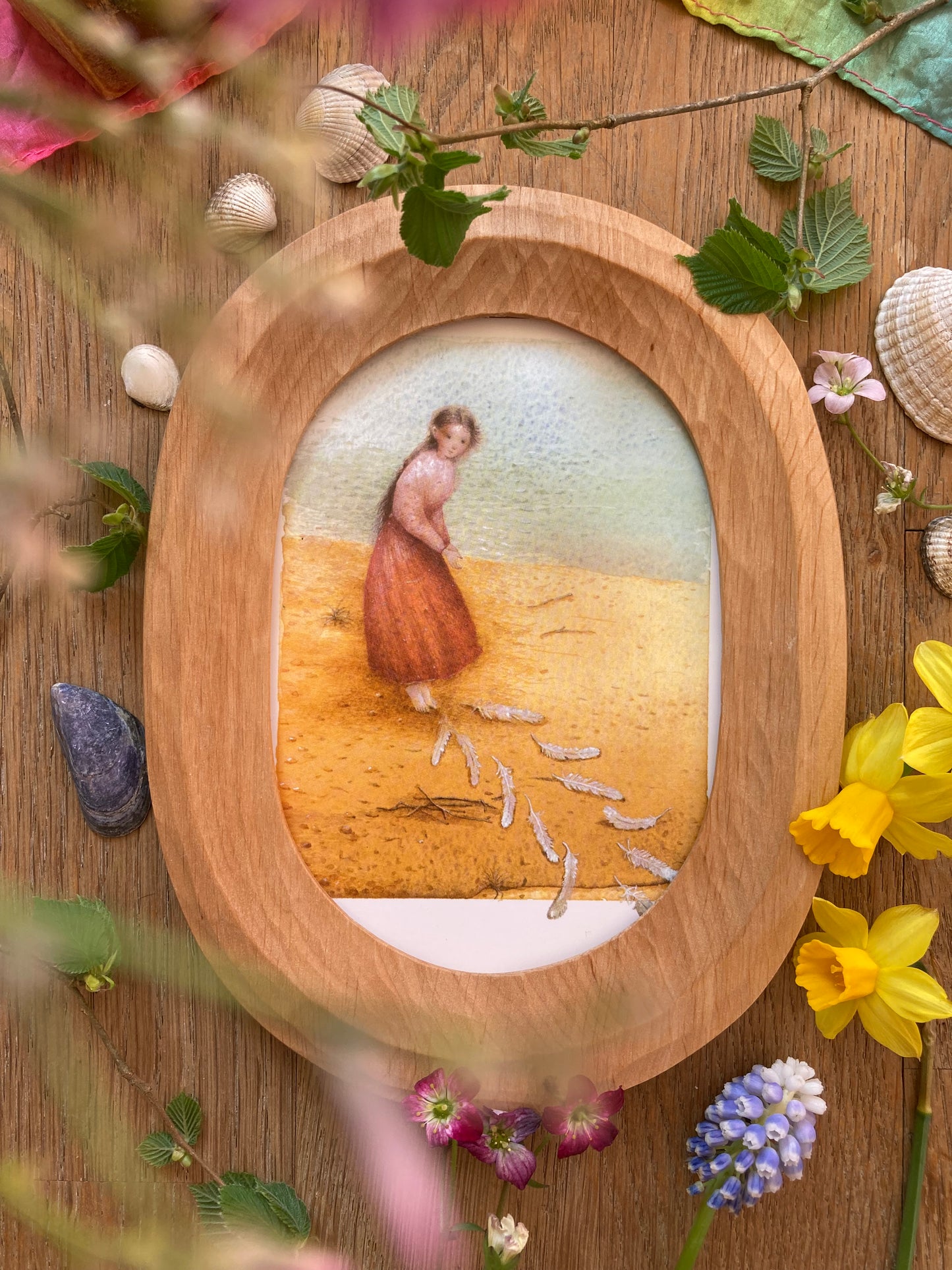 Mädchen am Meer
