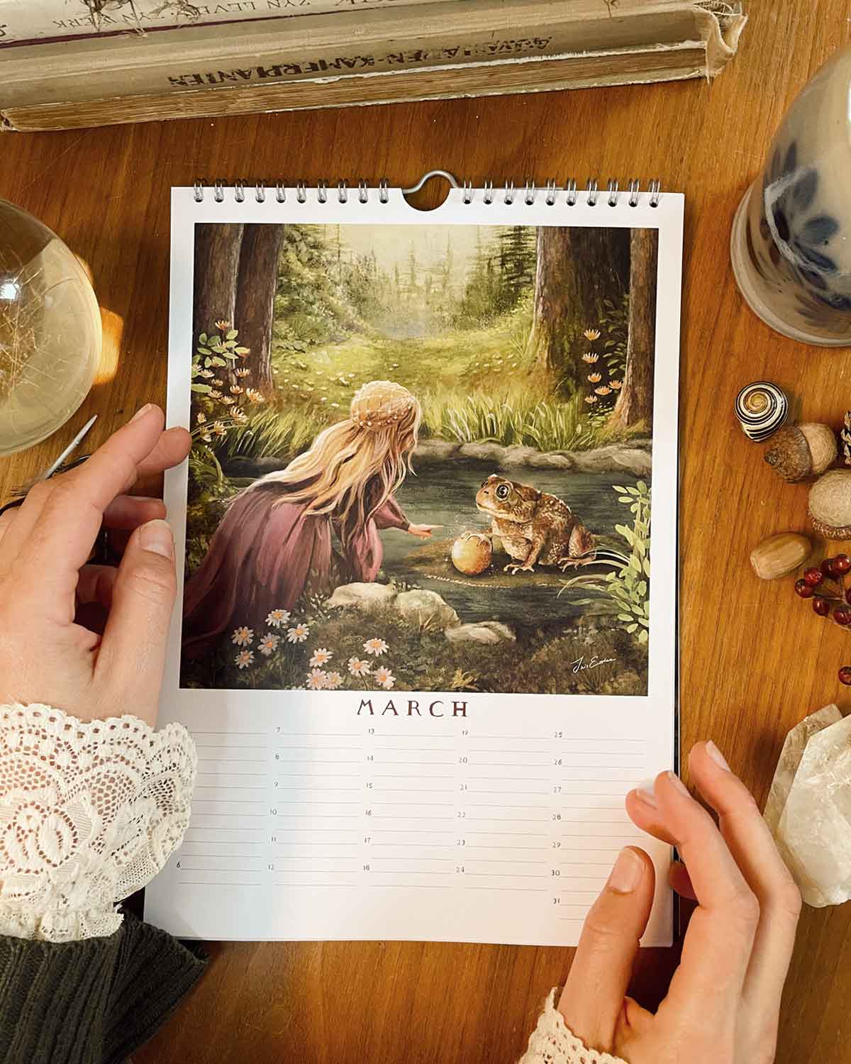 Immerwährender Kalender Ein Märchenjahr von Iris Esther, Ansicht 5