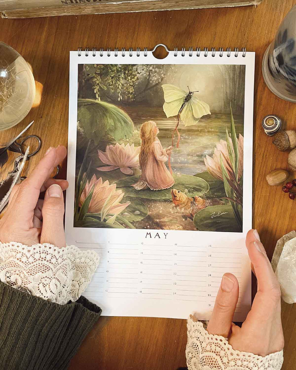 Immerwährender Kalender Ein Märchenjahr von Iris Esther, Ansicht 4