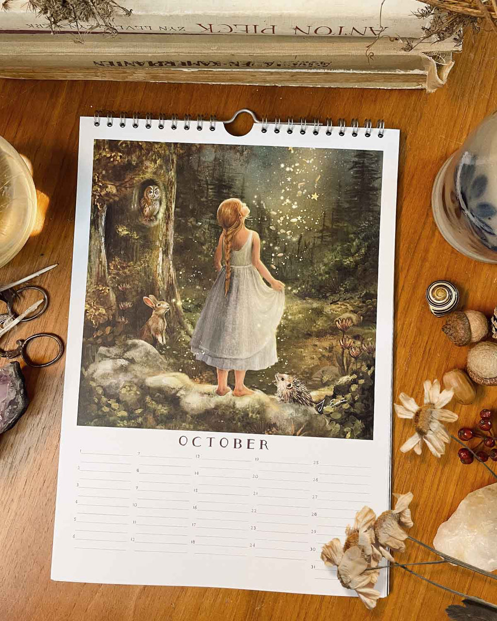 Immerwährender Kalender Ein Märchenjahr von Iris Esther, Ansicht 3