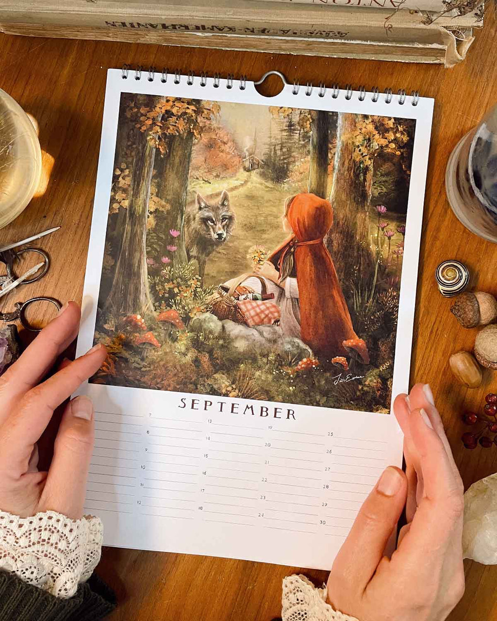 Immerwährender Kalender Ein Märchenjahr von Iris Esther, Ansicht 2