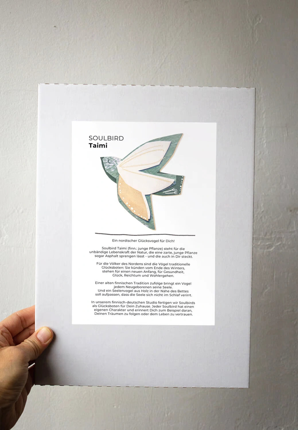 Wandschmuck Soulbird Taimi von KaisuMari