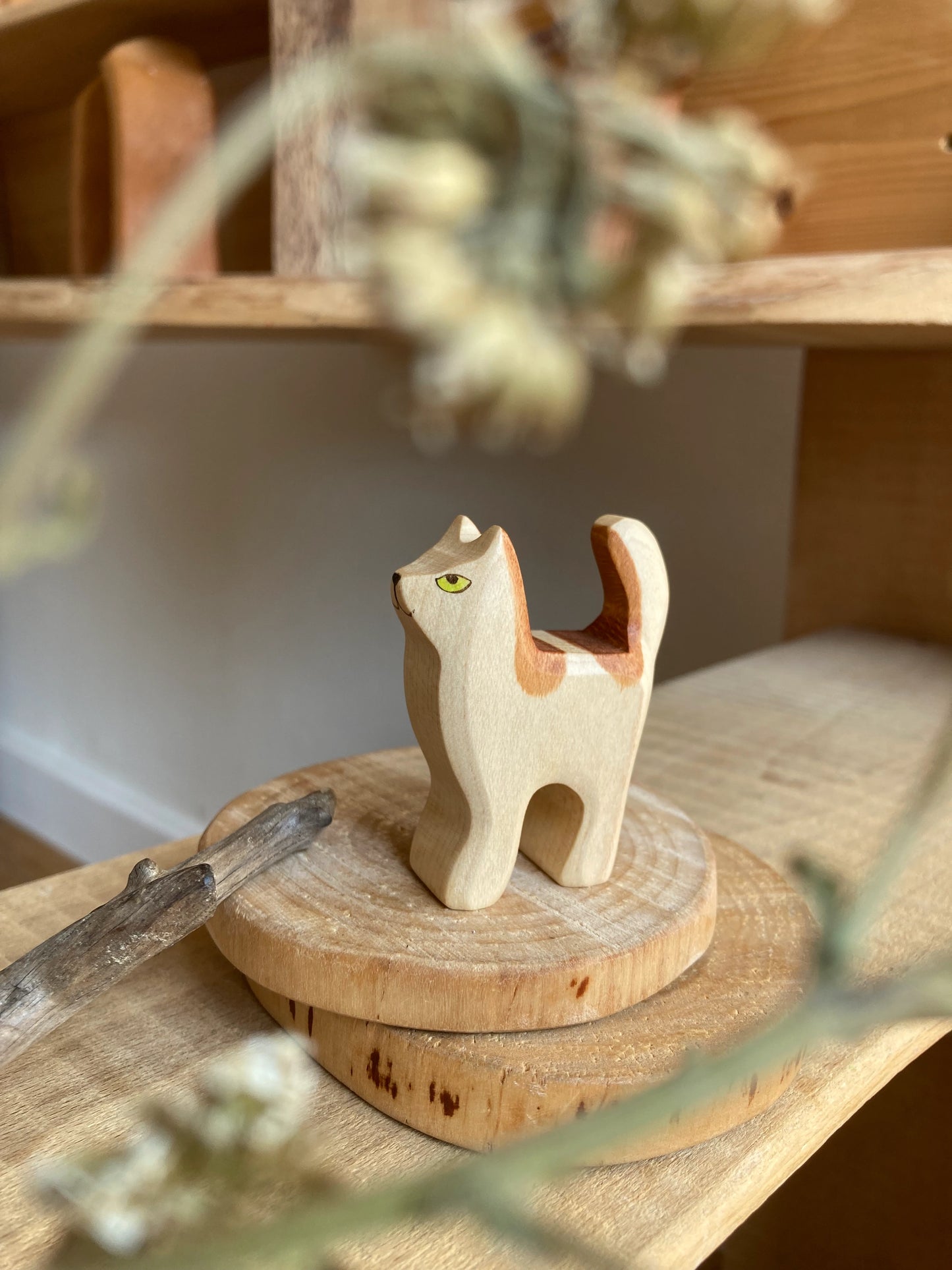 HolzWald Katze klein