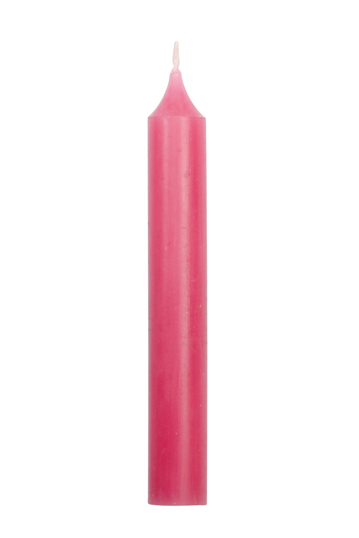 Kerze einfarbig pink