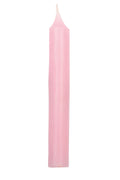 Kerze einfarbig rosa von Ahrens, einfarbig rosa Stabkerze