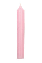 Kerze einfarbig rosa von Ahrens, einfarbig rosa Stabkerze