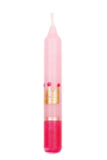 Kerze Goldene Krone von Ahrens, rosa Kerze mit goldener Krone