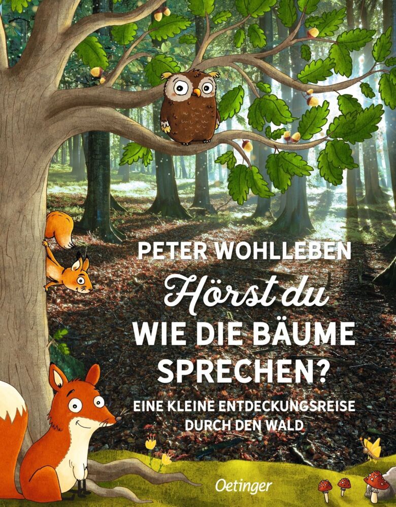 Kinderbuch Hörst du, wie die Bäume sprechen? von Peter Wohlleben, Cover