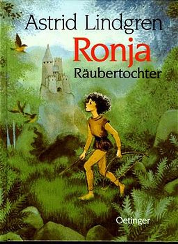 Kinderbuch Ronja Räubertochter von Astrid Lindgren, Cover