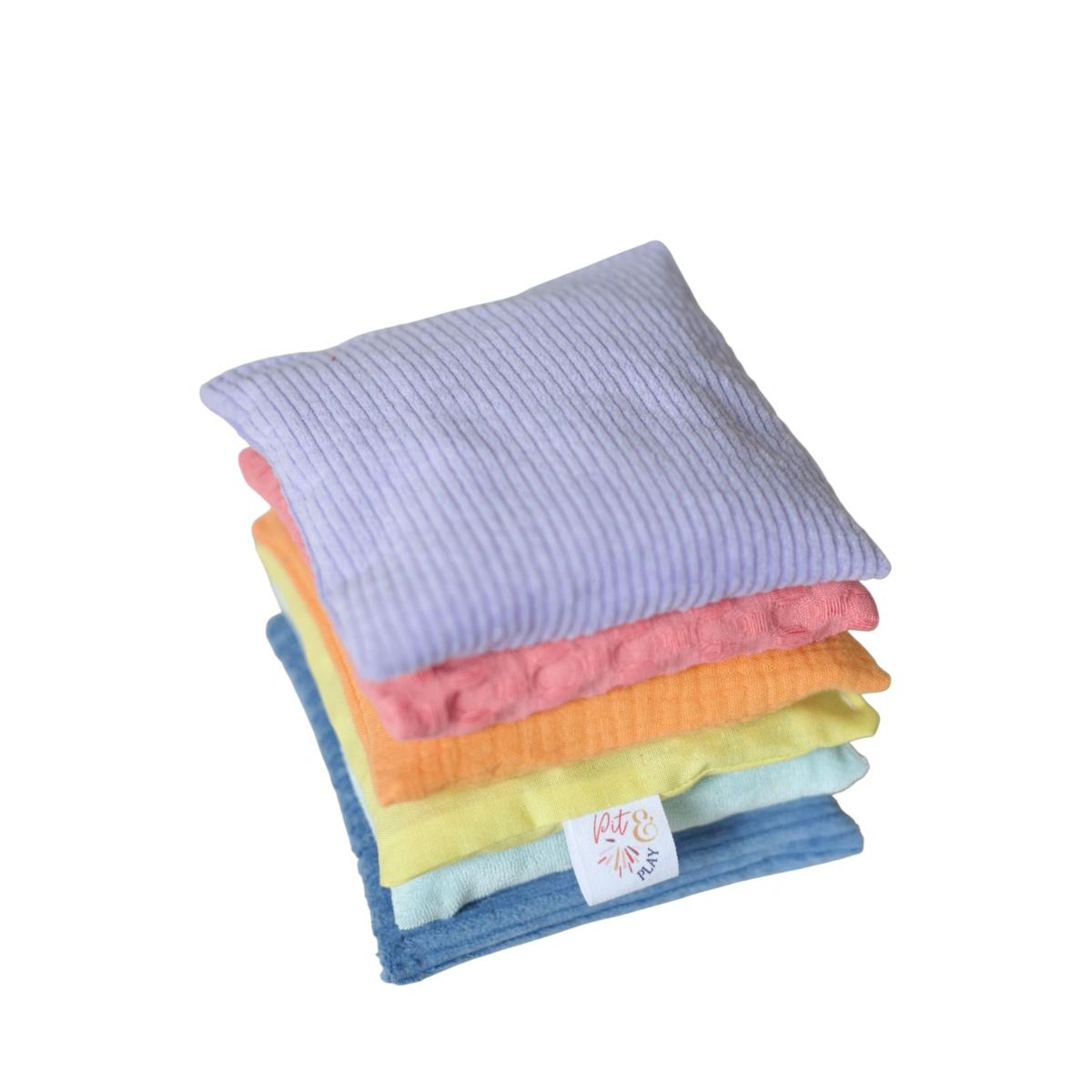 Sensorische Kirschkernkissen pastell