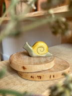 Holzfigur Schnecke klein von HolzWald, Foto