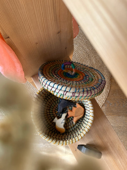 Korb mit Deckel 20x12